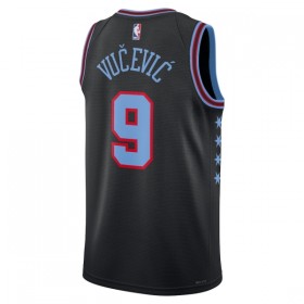 Dres Chicago Bulls Nikola Vucevic Nike 2025-26 City Edition Crno Swingman